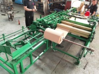 Machine automatique YOVON pour la fabrication de tubes en papier crépon, 1 mètre, isolation, entièrement automatique, moteur PLC, haute efficacité, 380 volts, garantie 1 an