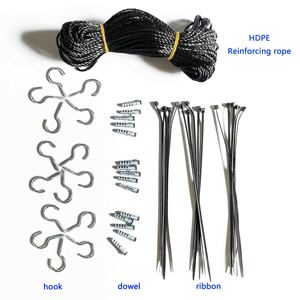 Filo <span class=keywords><strong>di</strong></span> acciaio anti-uv rinforzato esterno nero gatto <span class=keywords><strong>rete</strong></span> protettiva finestra balcone <span class=keywords><strong>per</strong></span> gatti - Product Image 5