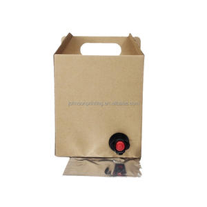 Caja <span class=keywords><strong>de</strong></span> Cartón Corrugado Kraft Reutilizable y Sostenible, con Asa para Café, Té y Bebidas Frías para Llevar - Product Image 6