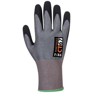 GUANTE PORTWEST - CT67G8RXS CT AHR13 corte de espuma de nitrilo gris/Negro-GUANTES EAN 5036108321858 - Product Image 2