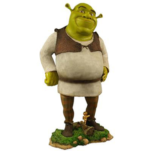Sculpture de <span class=keywords><strong>Shrek</strong></span> en fibre de verre grandeur nature personnalisée, figurine de dessin animé, statue de <span class=keywords><strong>Shrek</strong></span> en résine pour la décoration - Product Image 1