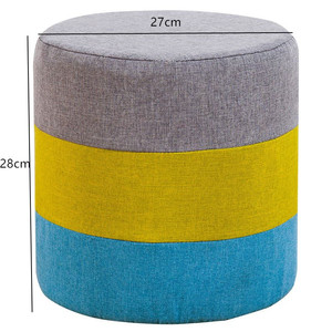 Modern Soft Ottoman Foot Rest <strong>Stool</strong> Square / Round <strong>Sofa</strong> <strong>Stool</strong> Modern Furniture With Washable Cover - Product Image 6
