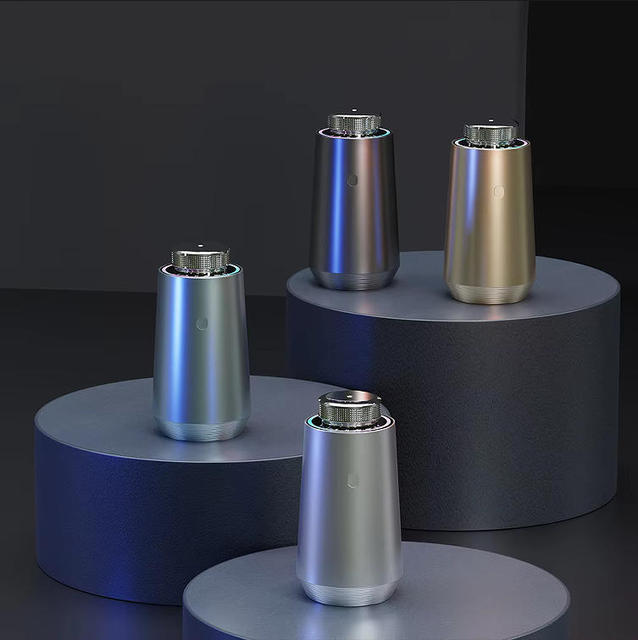 Aluminum Luxury Air Fresher Aroma Diffuser with  Type-C Rechargeable for Car & Home Fragrance