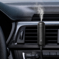 Diffuseur d'arômes pour voiture SCENTA personnalisable, à clipser sur la grille d'aération, diffuseur d'huiles essentielles ultrasonique alimenté par USB, vente en gros, accessoires pour voiture