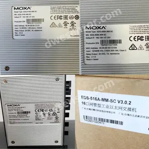 MOXA EDS-516A 508A serisi EDS-516A-MM-SC EDS-508A-MM-SC 16-port 8-port yönetilen Ethernet anahtarı