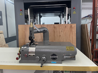 Machine à refendre le cuir avec boîte à poussière sous vide, idéale pour la fabrication de chaussures et sacs en cuir, modèle 801 - Offre Spéciale