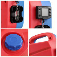 5KW Dikey Hepsi Bir Arada Dizel Park Isıtıcısı 12V 24V 220V Üçü Bir Arada Güç Kaynağı Dahili Depo LCD ve Uzaktan Kumanda Kamyon Garajı için