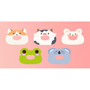 Lindo Animal Boca Cinta Desechable Dormir Bien Oral Tiras para <span class=keywords><strong>Nasal</strong></span> Respiración Patrón de dibujos animados Kid Boca Pegatina - Product Image 5