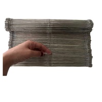 Fil de guidage en acier inoxydable YUNANG de 13 pouces, prix usine, 330 x 0,9 mm, 500 pièces par sac, pour métier à tisser sans navette
