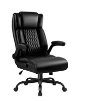 Chaise de bureau de direction robuste à dossier réglable et appui-tête, idéale pour les bureaux et les immeubles de bureaux - Meilleures ventes
