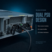 Server Rak 2U Lenovo WR3220 G2 Asli, Mendukung NVMe SSD, Daya Redundant, RAM Kustom, HDD, Server Enterprise