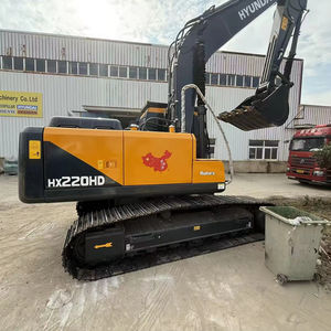 Excavatrice sur chenilles Hyundai HX220HD d'occasion de haute qualité, prix abordable, modèle 2020, godet de 1,05 m, composants essentiels du moteur et du groupe motopropulseur - Product Image 1