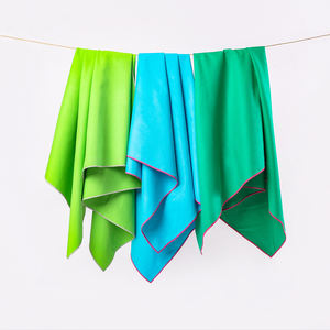 Serviette de plage à sublimation personnalisée écologique Serviette de plage en microfibre extra large vierge - Product Image 2