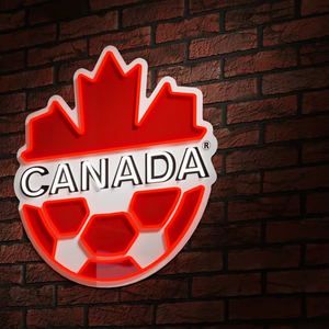 Luz LED de Neón con Espíritu de Equipo de Fútbol Americano, Logotipo Personalizado, Diseño Artístico para Dormitorio o Bar, Decoración de Pared con Cuerpo de Silicona - Product Image 1