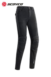 SCOYCO Offre Spéciale noir loisirs femmes moto pantalon Moto <span class=keywords><strong>Motocross</strong></span> tout-terrain moto équitation jean - Product Image 4