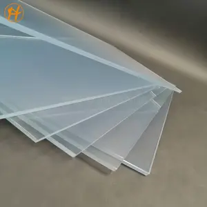 0.8-3mm lebih murah plastik kaku transparan PVC lembar untuk garmen Template