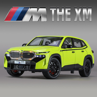 Modèle de voiture en alliage XM moulé sous pression 1:24, jouet de simulation de voiture, avec fonction de recul, son et lumière, collection de voitures en métal, modèles de voitures moulées sous pression pour enfants