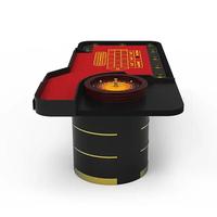 YH 22 Zoll zylindrische Beine Roulette Wheel Gambing Table mit rostfreiem Wasser becher