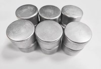 Boîte de pesée GTC en aluminium pour échantillonnage d'humidité du sol, modèle GTC-AMC, pour la mesure de l'humidité des sols géotechniques