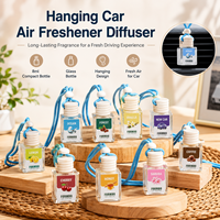Diffuseur d'huiles essentielles liquides écologiques FORMBO de haute qualité pour voiture, pendentif suspendu, parfum longue durée, bouteille d'huile essentielle, désodorisant d'air, orange
