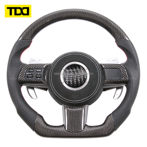 พวงมาลัยคาร์บอนไฟเบอร์แท้ TDD สำหรับรถยนต์มาสด้า Mx5 3 มาสด้า 6 CX-4 CX-5 RX-7 CX5 Axela Atenza RX7 RX8 CX3 CX8 CX9 - Product Image 1