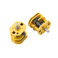 Moteur à engrenages à aimant permanent CC miniature 10 mm 2,5 V-12 V 150-16500 tr/min, actionneur électrique pour applications de ventilateurs