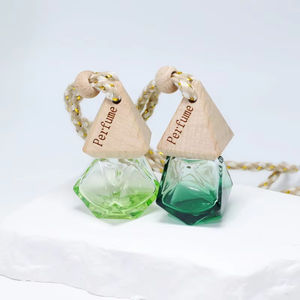 Difusor de Perfume para Coche Colgante de Vidrio Borosilicato con Degradado de Colores, Botella Vacía de 6ml, Venta al por Mayor - Product Image 4