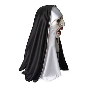 Máscara de Látex de <span class=keywords><strong>Monja</strong></span> Malvada de Películas de <span class=keywords><strong>Terror</strong></span>, Accesorio de Disfraz de Halloween para Adultos HADR-005 - Product Image 3
