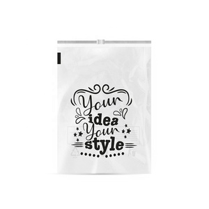 ถุงพลาสติกแบบมีซิปล็อคผิวด้านสำหรับบรรจุภัณฑ์เสื้อผ้า - Product Image 2