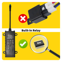 LYNKWORLD LW910L-RELAY IP68 étanche haute précision GPS Tracker intégré Relais Dispositif de retrait Alarme | Montage sur tableau de bord PC