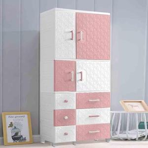 5-Lớp Phòng Khách Nhà Phòng Ngủ Đồ Nội Thất Trẻ Em Cô Gái Trẻ Em Nhựa Bé Tủ Quần Áo - Product Image 5