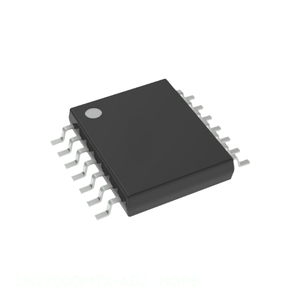 LM2700QMTX-ADJ ดั้งเดิม/NOPB 14 TSSOP (ความกว้าง0.173 "4.40มม.) การจัดการพลังงาน (PMIC) ซื้อชิ้นส่วนอิเล็กทรอนิกส์ออนไลน์ - Product Image 1