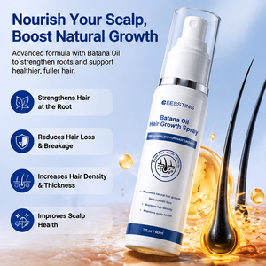Spray para el Crecimiento del Cabello con Aceite de Ricino y Batana, Estimula el Volumen y Grosor del Cabello, Nutre el Cuero Cabelludo, Marca Privada, a Base de Hierbas Naturales - Product Image 3