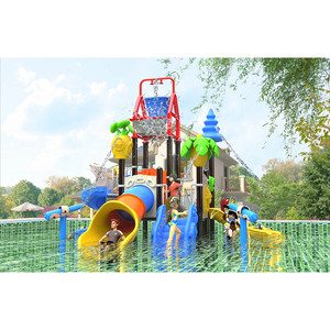 Nouvelle conception de parc aquatique extérieur pour enfants de maternelle, équipement de terrain de jeux, parc à thème, parcours d'obstacles, centre de jeux pour enfants en plein air - Product Image 4