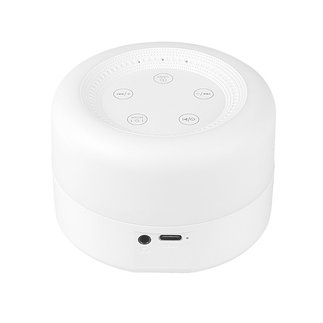 Portable USB Powered White Noise Machine with Mechanical Control Speaker for Household Use