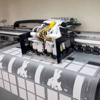 Mesin Printer DTF 8 Head dengan Penggoyang Bubuk, 3 Zona Pemanas, Mesin Transfer DTF Industri untuk Pencetakan Custom Kaos