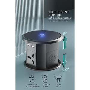 Venta caliente Pop Up Outlet Gabinete de cocina Toma de corriente eléctrica de escritorio con USB - Product Image 4