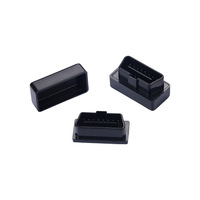 Herramienta de diagnóstico de fallos automotriz, elevador de ventanas con carcasa de aislamiento de carcasa baja, OBD II, color negro