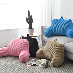 Grand oreiller de lecture avec coussin de massage Caractéristiques Dos assis Soutien Livres Gaming Utilisation polyvalente Canapés Literie Hôtels <span class=keywords><strong>Camping</strong></span> - Product Image 5