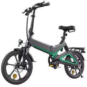 Vélo <span class=keywords><strong>pliant</strong></span> électrique de haute qualité, frein à disque, trajet urbain, super léger, portable, en alliage d'aluminium, 3 vitesses, batterie au lithium 36V - Product Image 1