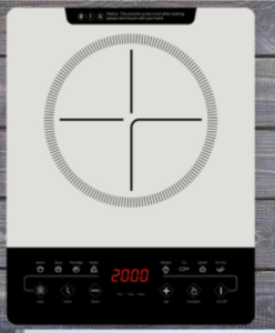 Nouveau design Appareil ménager Brûleur unique Cuisinière en céramique <span class=keywords><strong>de</strong></span> terre numérique 4 intégrée ou sur <span class=keywords><strong>table</strong></span> Cuisinière électrique - Product Image 3