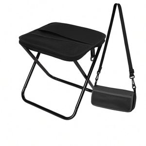 Custom <b>Mini</b> Portable Modern Square Polyester Camping Chair Ultralight Iron Outdoor Furniture Dining Living Room Hotel - Product Image 4