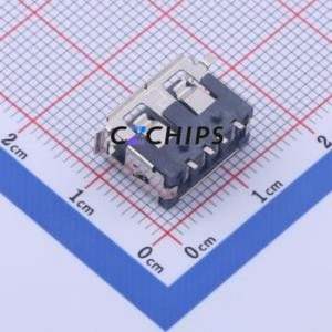 915-311A2026S10101 USB <b>Connector</b> SMD <b>Connector</b> ( <b>Connector</b> Type: Type-A )( Protocol Standard: USB 2.0 )( Gender: Female ) - Product Image 2