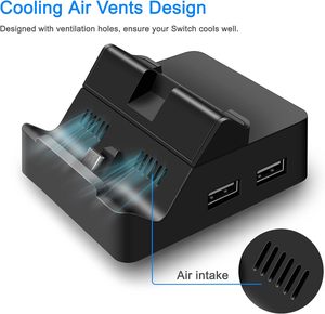 Station d'accueil TV portable cadeau de Noël pour Nintendo <span class=keywords><strong>Switch</strong></span> / <span class=keywords><strong>Switch</strong></span> <span class=keywords><strong>OLED</strong></span> <span class=keywords><strong>4K</strong></span> HDMI - Product Image 4