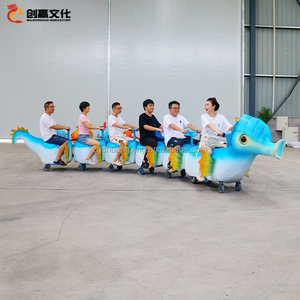 2409 parc d'attractions aire de jeux hippocampe <span class=keywords><strong>train</strong></span> sans rail pour les enfants - Product Image 1