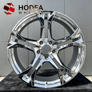 Rines Cromados Forjados de <span class=keywords><strong>18</strong></span>"/19"/20"/21"/22" para Camaro, Rines Cromados Forjados Ligeros de 5 Radios para Patrón de Pernos 5x120 - Product Image 1