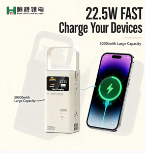 OEM 50000mAh Banque d'alimentation haute capacité LiFePO4 avec lampe torche LED, charge rapide, <span class=keywords><strong>port</strong></span> USB Type-C, <span class=keywords><strong>portable</strong></span> - Product Image 1