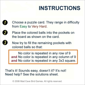 Jeu <span class=keywords><strong>de</strong></span> société en bois <span class=keywords><strong>Sudoku</strong></span> <span class=keywords><strong>de</strong></span> Mad Cave Bird Games - Product Image 6