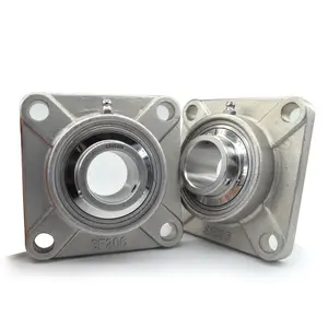 XZBRG square housing UCF209 pillow block bearing 45*137*52.2mm f209 insert ball bearing ucf 210