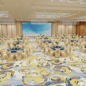 Premium Wool+Nylon66 Machine Made Carpet Eco-Friendly <b>Cushioned</b> PET Friendly Anti-Fouling Anti-Slip Customizable for Commercial - Product Image 3